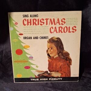 Sing Along Christmas Carols Vinyl Record